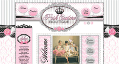 Desktop Screenshot of poshcoutureboutique.com