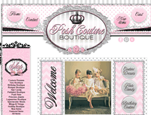 Tablet Screenshot of poshcoutureboutique.com